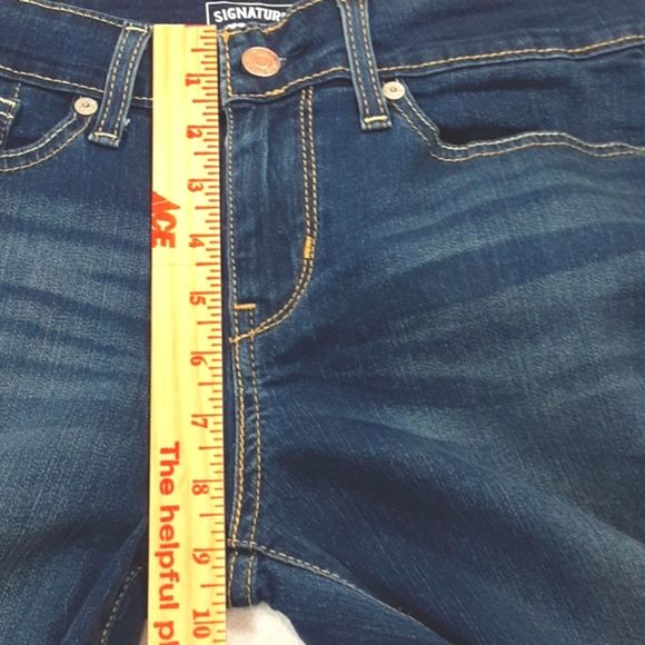 Signature Levi's Strauss Gold sz 6L (see measurements) modern straight j…x - Picture 10 of 14